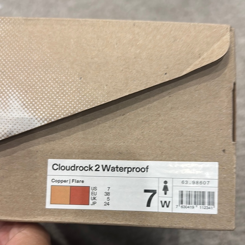 On Running Cloudrock 2 Waterproof - Copper/Flare